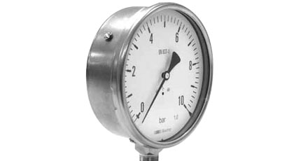 BAUMER BOURDON MJX7 - MMJ7 Safety Pressure Gauge
