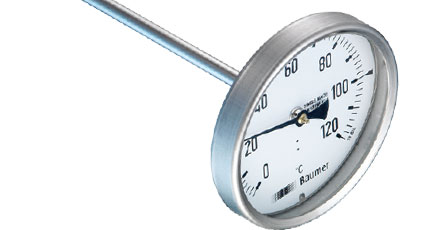 BAUMER BOURDON Stainless Steel Bimetal Thermometer (TBI Series)