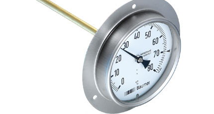 BAUMER BOURDON Bimetal Thermometer for Air Ducts (TBL Series)